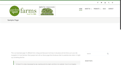 Desktop Screenshot of gardenspotfarms.com